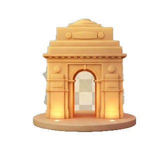 .in 3D Icon